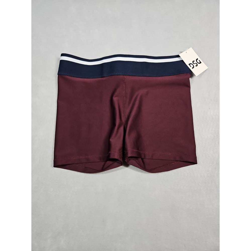 DSG Womens Burgundy 3" Core Compression Shorts Size Small NWT